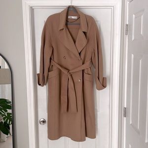 Zara wool blend coat